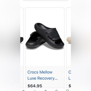 Crocs mellow lux recovery slides